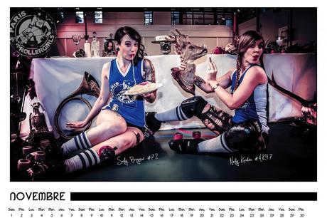 Paris Rollergirls – Calendrier 2014 CALENDRIER-201412