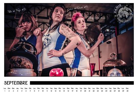 Paris Rollergirls – Calendrier 2014 CALENDRIER-201410