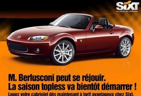 HOLLANDE : Quand les marques s’emparent de l’affaire pour faire du buzz sixt-berlusconi