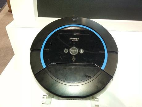 SCOOBA 450 la nouveauté Irobot dévoilée au CES de Las Vegas 2014! Scooba 450 irobot CES