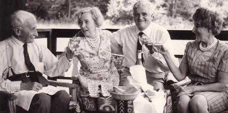 Ludwig von Mises et Bettina Bien Greaves.