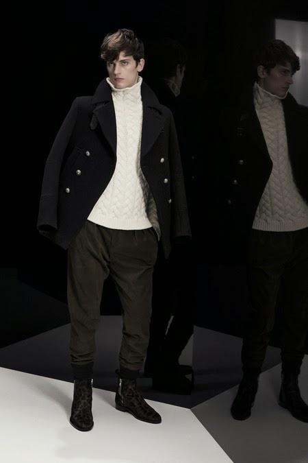 L'armada military chic de la collection Balmain homme pour l'hiver 2014... L'armada military chic de la collection Balmain homme pour l'hiver 2014...