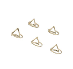 Bagues à part Top Shop rings set