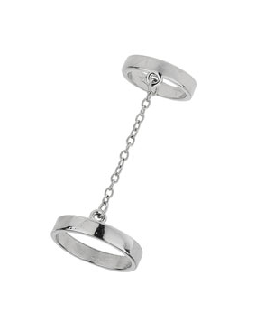 Bagues à part Top shop rings chain
