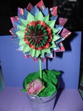 Bricolage fleur pour une déco SAM0159