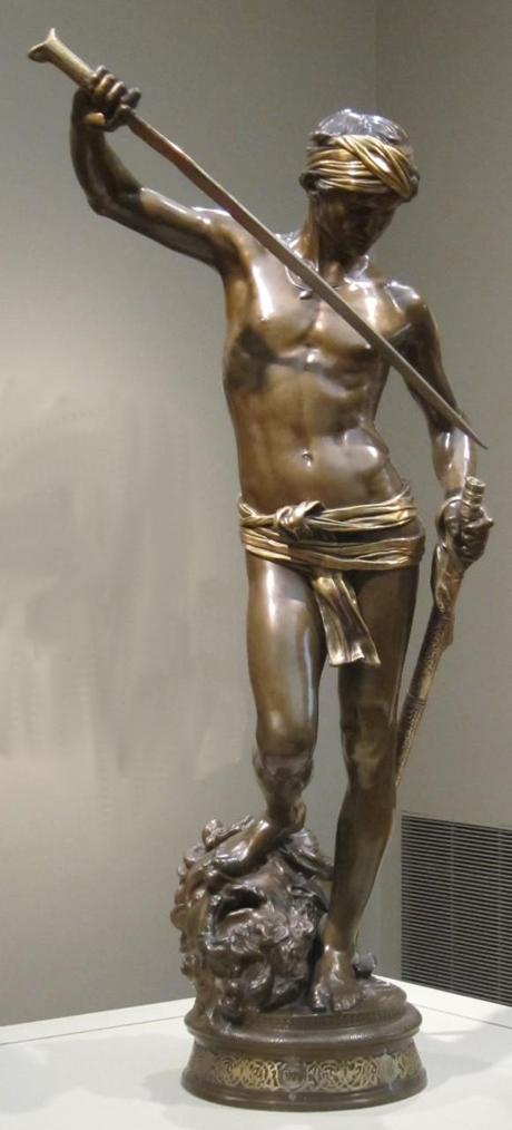 'David_with_the_Head_of_Goliath'_by_Antonin_Mercié,_Cincinnati_Art_Museum