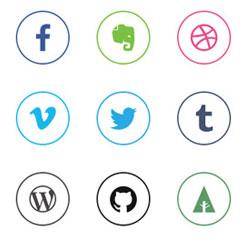 20 sets d’icônes de réseaux sociaux Thumbnail_Icons