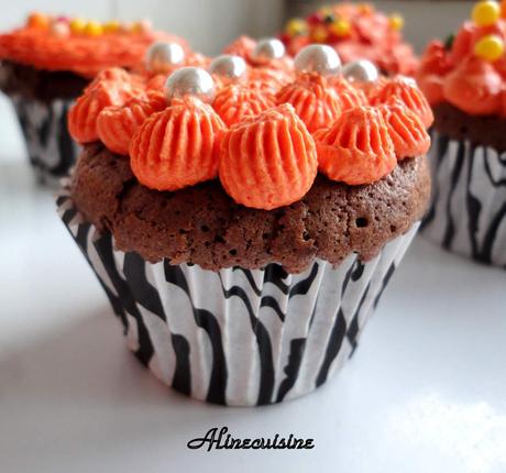 Cupcakes d'Automne au chocolat