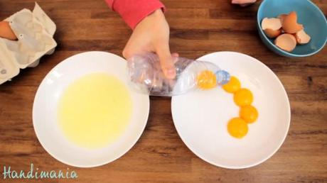 separate egg yolk