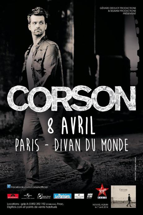 Corson, le chanteur français que les Anglais vont nous envier !