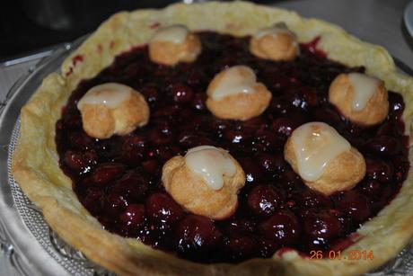 Saint honoré, cerises Saint honoré, cerises