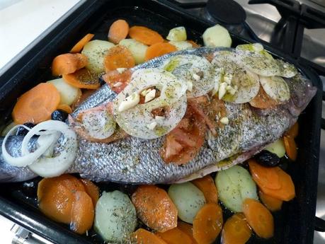 Filets de dorade grise au four P1120358