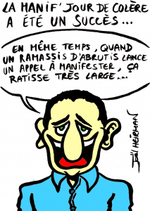 Valeurs de la République jour de colère