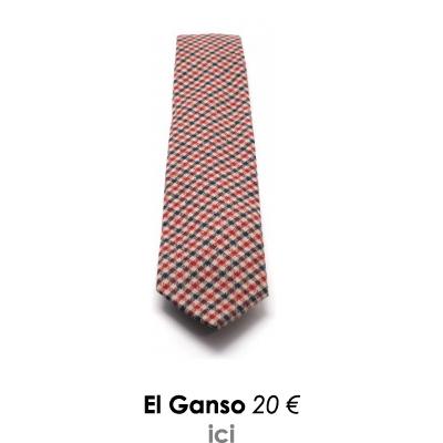 QUE PIQUER DANS L’ARMOIRE DE SON HOMME ? cravate el ganso