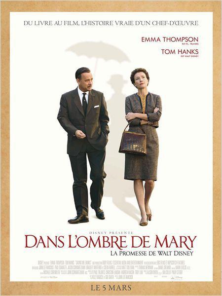 Cinéma : Dans l’ombre de Mary – La promesse de Walt Disney (Saving Mr Hanks), affiche, photos et bande annonce