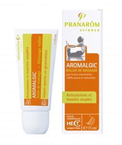 Aromathérapie : Pranarôm innove pour nos articulations ! Nouveau ! Aromalgic roller de massage