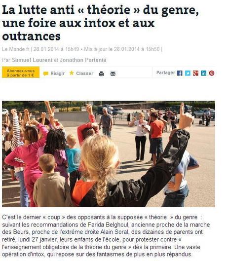 De l’obscurantisme extrêmement droitier jusque dans nos écoles ? ça suffit comme ça ! gender