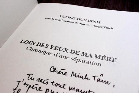 Loin des yeux de ma mère Dédicace pour Miss Tâm Questionnaire de Miss Tâm #3 : Entretien avec Vuong Duy Binh (Loin des yeux de ma mère, Editions First)