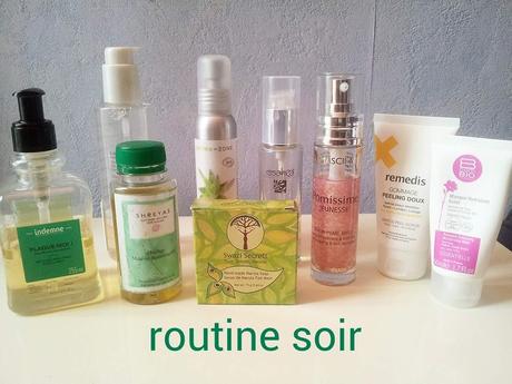 Routine soin du visage du soir Routine soin du visage du soir