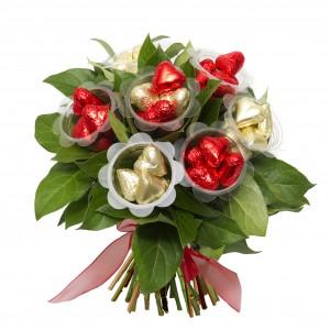 bouquet chocolat saint valentin