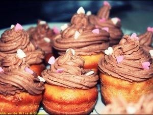 Cupcakes vanille/cranberries Cupcakes vanille/cranberries