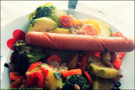 Sauté de légumes aux graines de sésame Sauté de légumes aux graines de sésame
