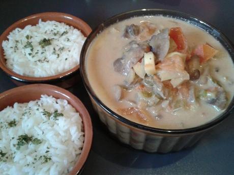 Curry de champignons Curry de champignons