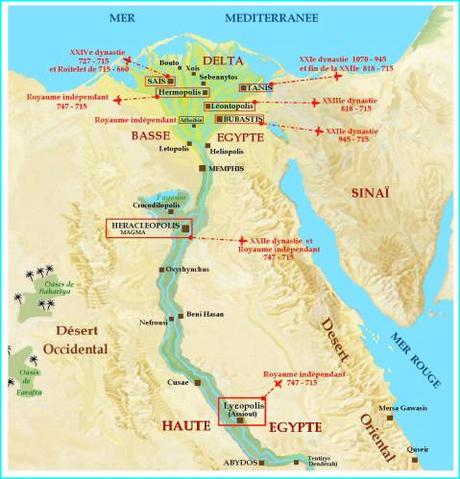 Ce fut le temps de l'équilibre, le Moyen Empire et ses graves problèmes de succession... (2) En Égypte ancienne ! carte_3eme_per_inter.jpg