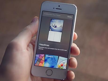 facebook paper iphone personnalisation du contenu Facebook Paper transformera votre compte Facebook en un magazine numérique