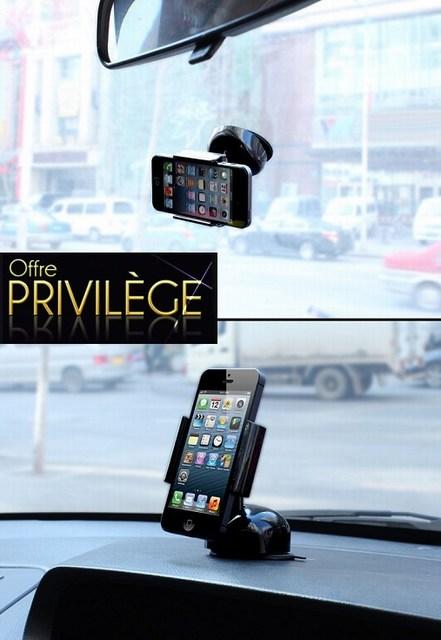 Offre privilège : -50% sur le support voiture pour smartphone Ppyple Dash-U3