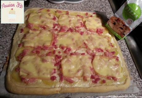 Pizza raclette - gruau d'or-