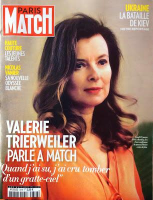 VALÉRIE TRIERWEILER SELON PARIS MATCH...