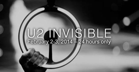U2 Invisible, un single GRATUIT sur iTunes