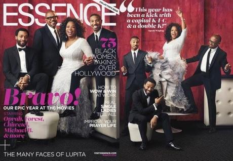 Oprah, Chiwetel, Forest et Michael B Jordan en couverture d'Essence magazine  (vidéo making of)