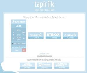 Tapiriik Parametrage 300x252 Synchroniser ses courses entre Garmin connect, Strava, Runkeeper et autres
