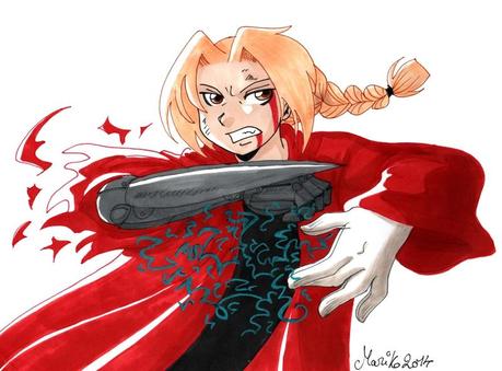 SPEED DRAWING: FullMetal alchemist - Edward Elric Image (9)
