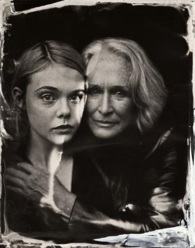 2014 Sundance TIn Type Portraits - Elle Fanning, Glenn Close