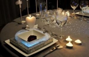 table romantique saint valentin
