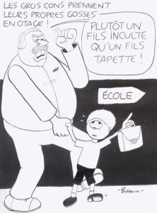 Dieu est amour, connard Cliquez pour agrandir.