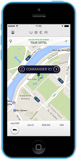 UberPOP, un service covoiturage