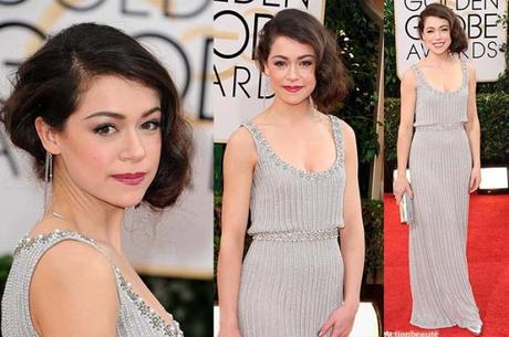 LE CHIGNON BAS SUR LE CÔTÉ tatiana maslany