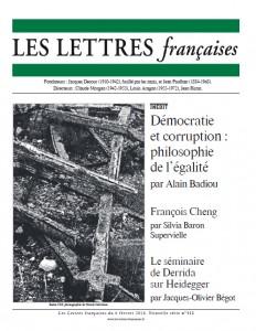 Revue culturelle et littéraire les lettres françaises n°112