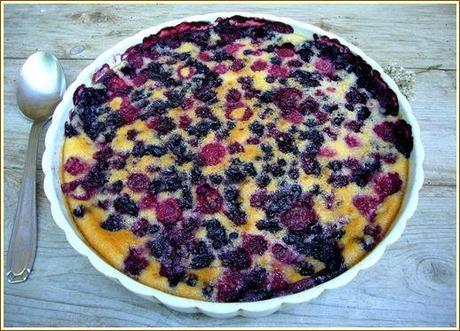 Gratin aux fruits rouges tarte plan général