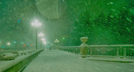 Psychedelic Tokyo Snow