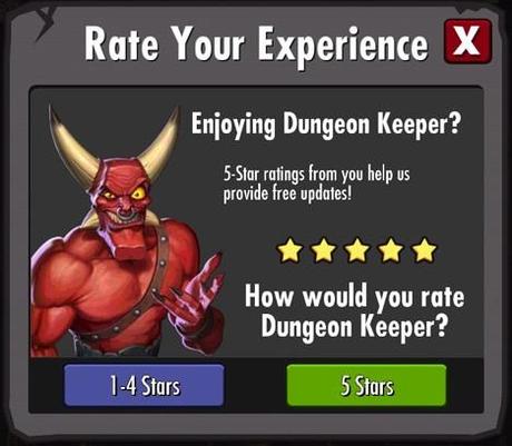 EA sarrange pour nous faire voter au mieux sur le Play Store pour Dungeon Keeper ratingEA EA sarrange pour nous faire voter au mieux sur le Play Store pour Dungeon Keeper