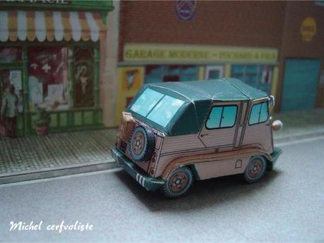 Blog_Paper_Toy_papercraft_Command_Car_Camille_pic2 Citroën Type H Command Car