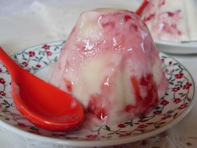 Crème glacée vanille fraise (Vegan)