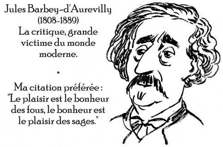 Réduction de tête webzine,zébra,gratuit,bd,fanzine,bande-dessinée,antistyle,littéraire,critique,littérature,portrait,écrivain,caricature,citation,bonheur,plaisir,fou,critique,particule,jules,barbey,aurevilly