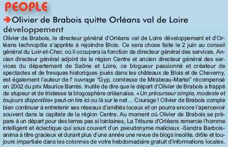Olivier de Brabois, alias Sandra Barbois !!!
