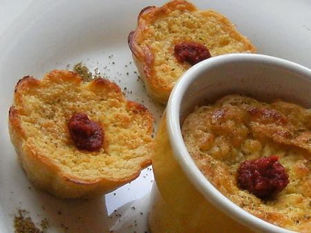 Garentita ou karentita individuelle ( recette Algérienne à la farine de pois chiche et cumin ) DSCF3540